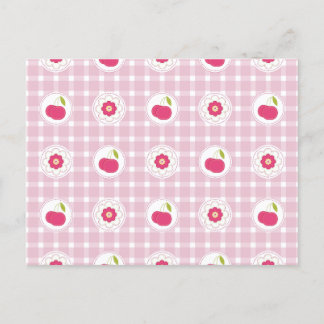 Cherry Picnic Postcard