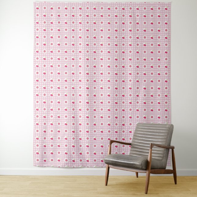Cherry Picnic Tapestry (In Situ)
