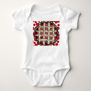 Cherry Pie Baby Bodysuit