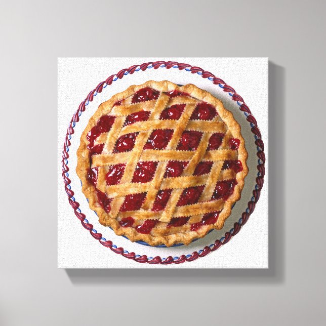 Cherry Pie Canvas Print (Front)
