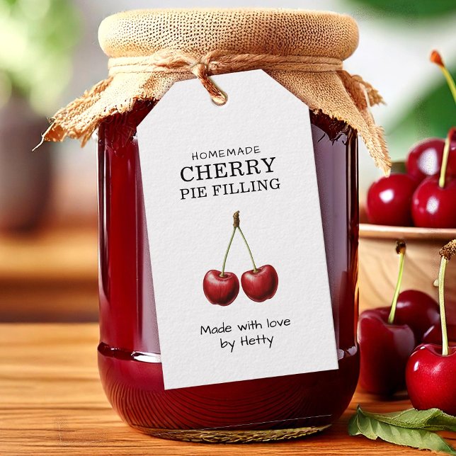 Cherry pie filling label for your homemade recipes (Creator Uploaded)
