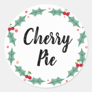 Cherry Pie Food Labels