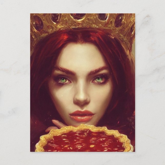 Cherry Pie Goddess Postcard (Front)