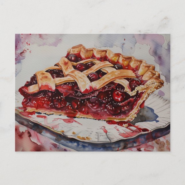 Cherry Pie Postcard (Front)