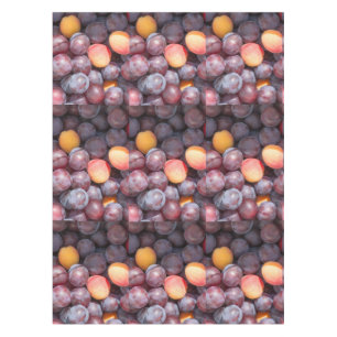 Cherry plum background tablecloth