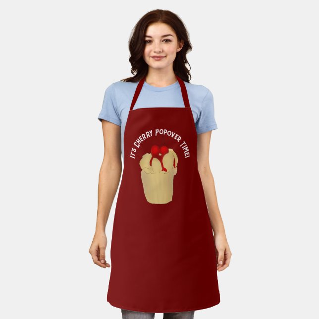 Cherry Popover  Apron (Worn)