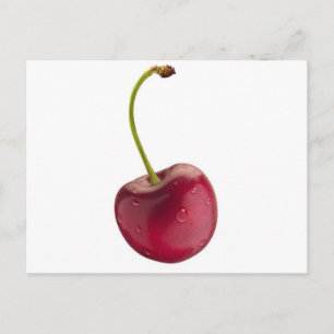 cherry postcard