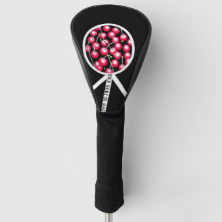 Cherry Print Personalise For Her Driver Golf Head Cover