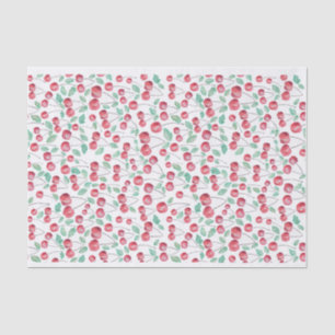 Cherry Print Tissue Paper