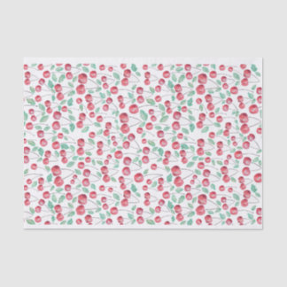 Cherry Print Tissue Paper
