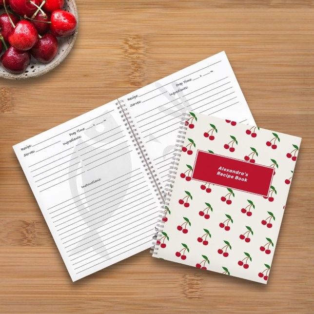 Cherry Recipe Notebook (Cherry Recipe Notebook)