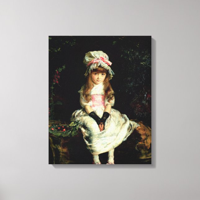 Cherry Ripe, 1879 Canvas Print (Front)