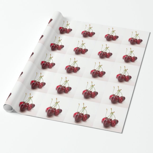 cherry ripe wrapping paper (Unrolled)