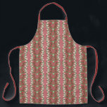 Cherry Ropes Apron in Red<br><div class="desc">Cherry Ropes is a pattern by designer Jenni de la Plante for the collection: "Chickens & Cherries".</div>