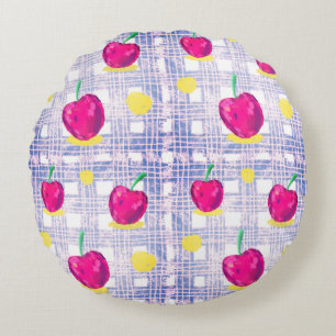 Cherry Round Pillow