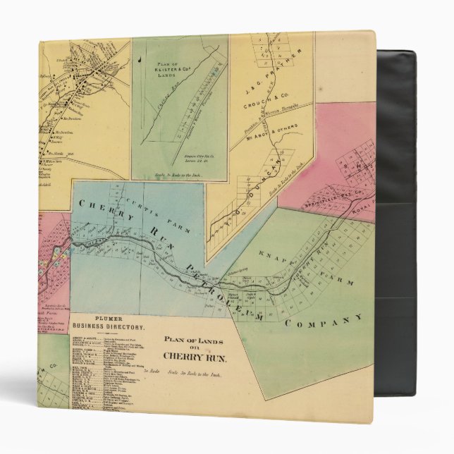 Cherry Run, Plumer Binder (Front/Inside)
