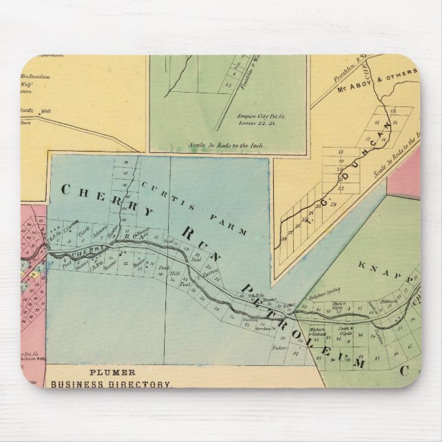 Cherry Run, Plumer Mouse Pad (Front)
