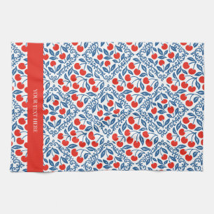 Cherry Rustic Farmhouse French Country Kitchen Towel