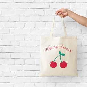 Cherry Season Cute Cherries Sac fourre-tout