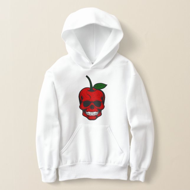 cherry skull halloween skeleton sinister menacing (Laydown)