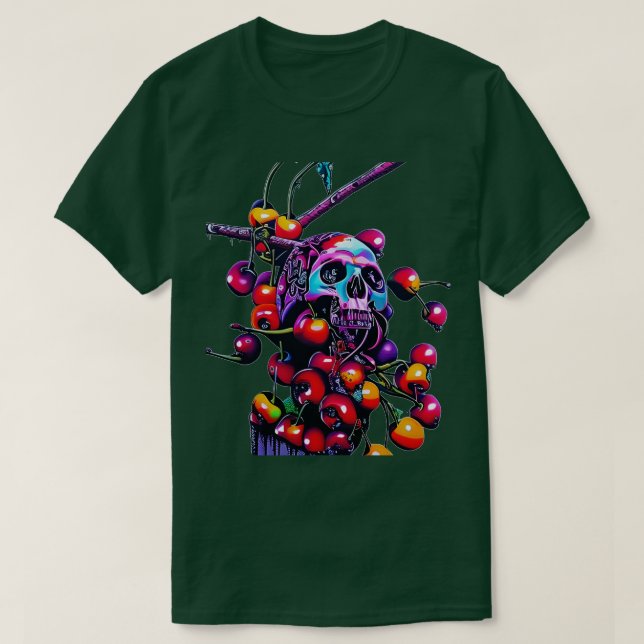 Cherry skull T-Shirt (Design Front)