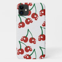 Cherry Skulls Red