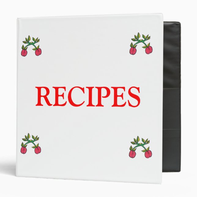 Cherry smash...Recipes...Avery Binder... Binder (Front/Inside)