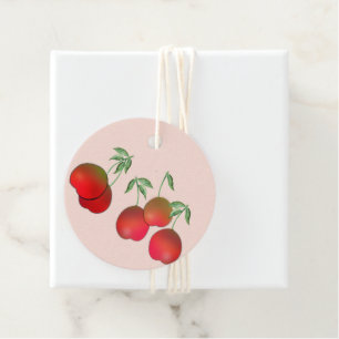 Cherry Stems Gift Tags