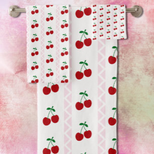 Cherry Sweet Bath Towel Set