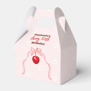 Cherry Sweet Birthday Favor Box