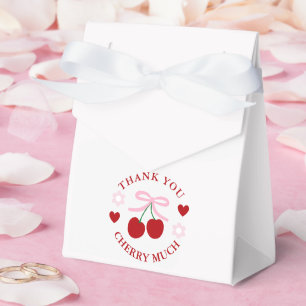 Cherry Sweet Bridal Shower Favor Box