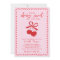Cherry Sweet Elegant Hand Drawn Baby Girl Shower