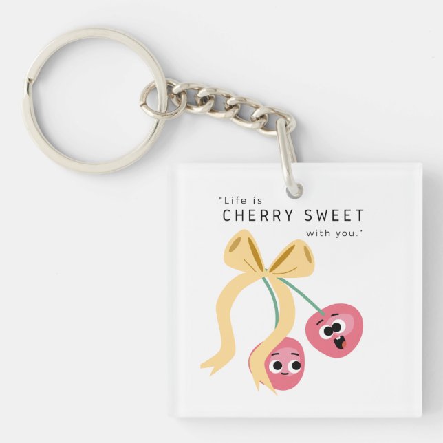 CHERRY SWEET KEYCHAIN (Front)