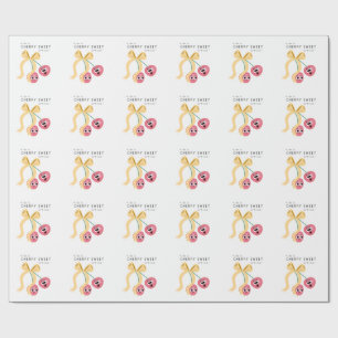 CHERRY SWEET WRAPPING PAPER