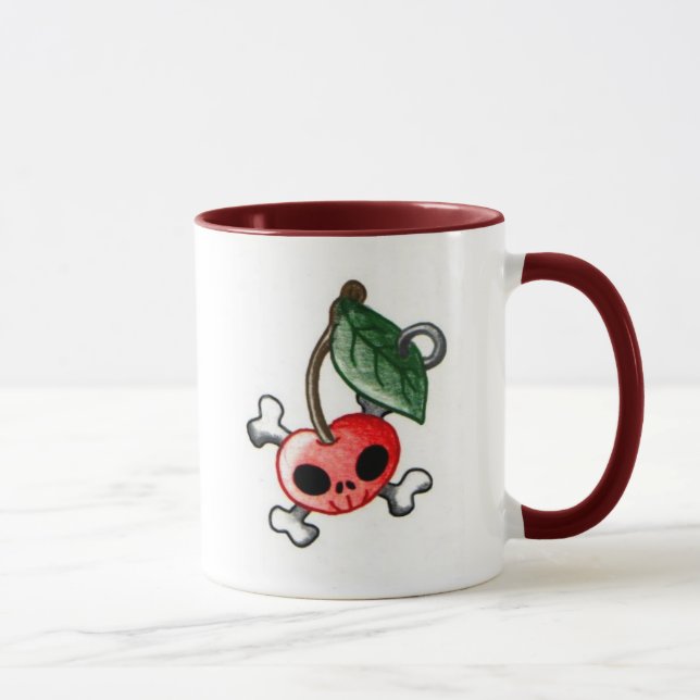 Cherry Tattoo Mug (Right)