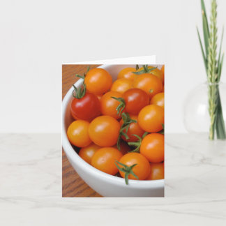 Cherry Tomatoes Photograph greeting cards
