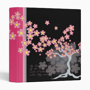 Cherry Tree Blossoms Binder