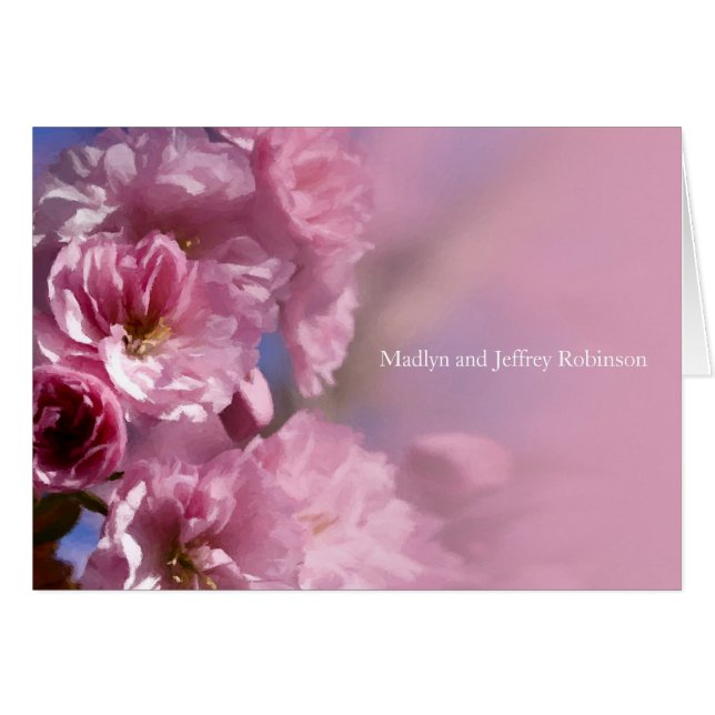 cherry tree blossoms wedding or any occasion (Front Horizontal)