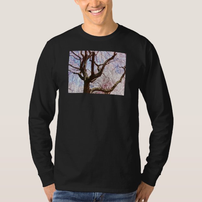 Cherry Tree Closeup T-Shirt (Front)