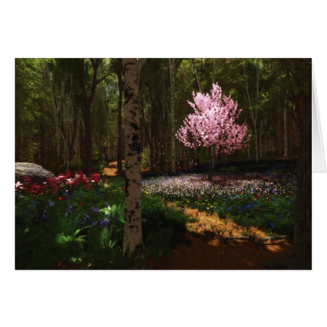 Cherry Tree Concerto Card (Front Horizontal)