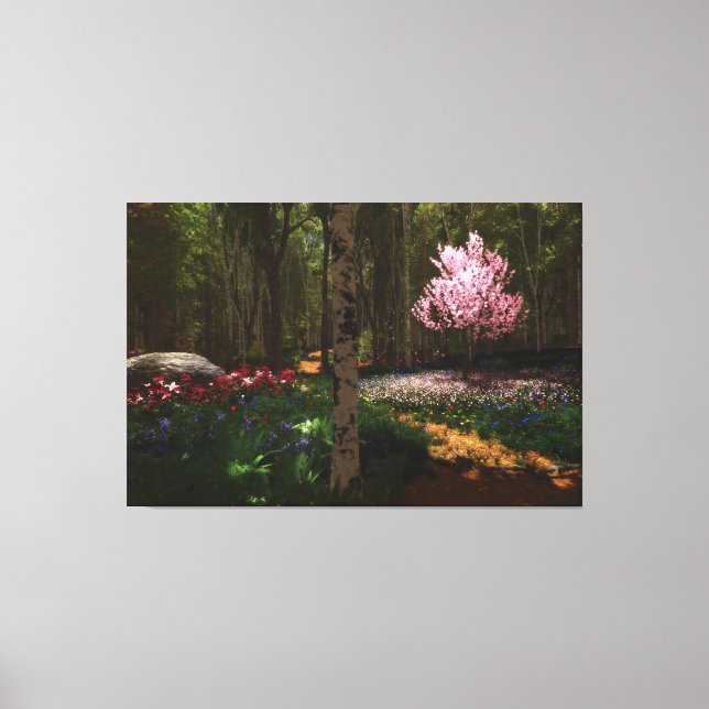 Cherry Tree Concerto Wrapped Canvas (Front)