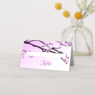 Cherry tree place card