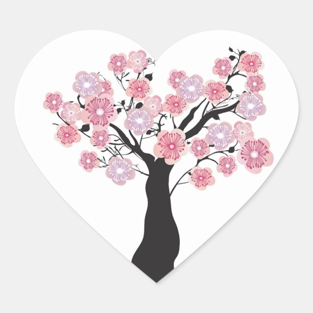 Cherry tree Sticker (Front)