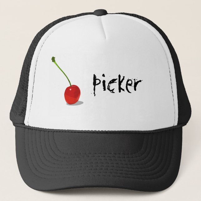 Cherry Trucker Hat (Front)