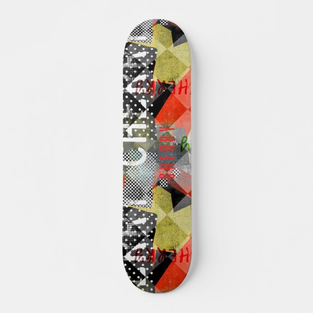 Cherry version b aestghetic stunning skateboard (Front)