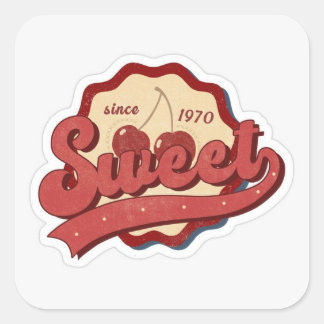 🍒 Cherry Vintage Sticker