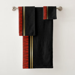 Cherry Water Bath Towel Set