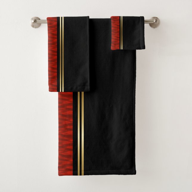 Cherry Water Bath Towel Set (Insitu)