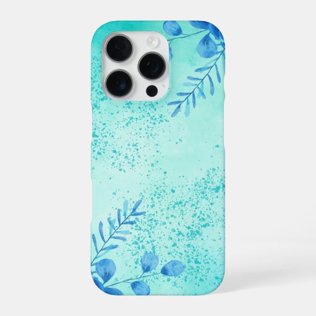 Cherry watercolor flowers |  iPhone case (Back)