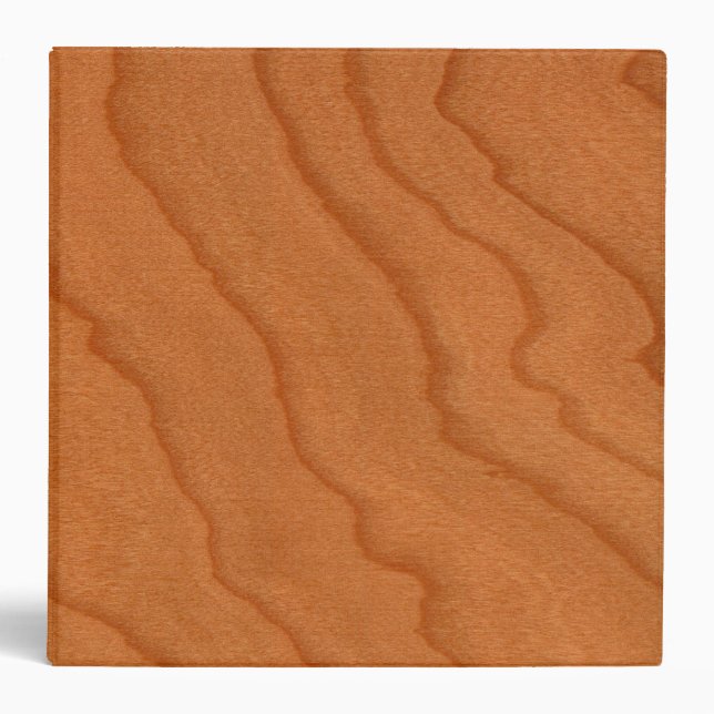 Cherry Wood Look Fine Grain Binder (Front)